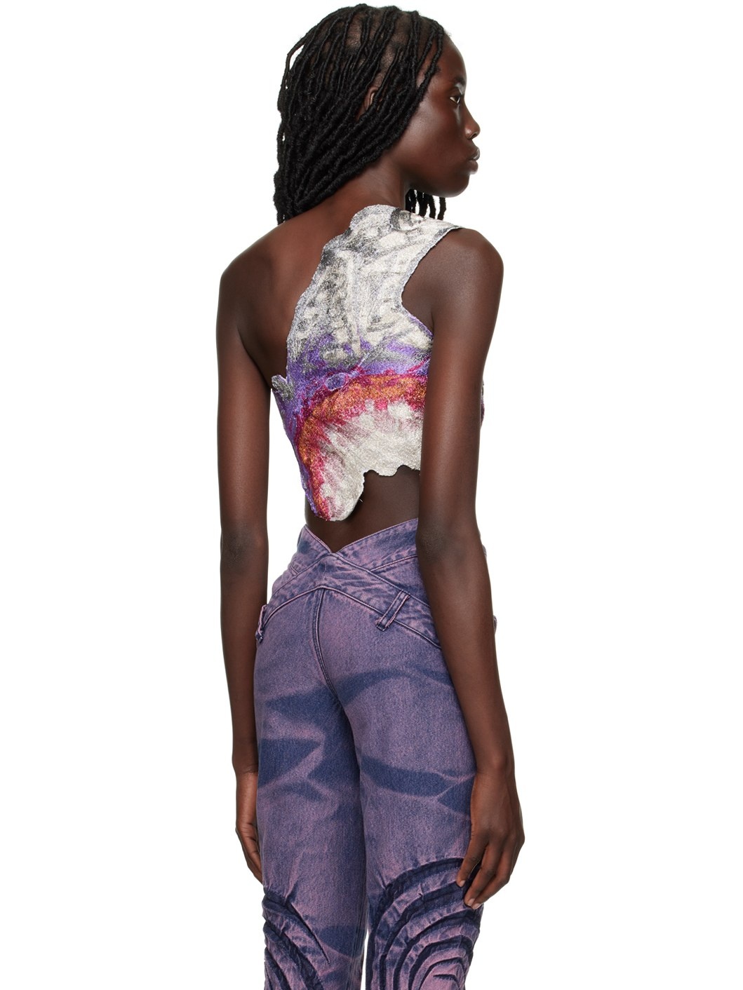 SSENSE Exclusive Multicolor Butterfly Tank Top - 3
