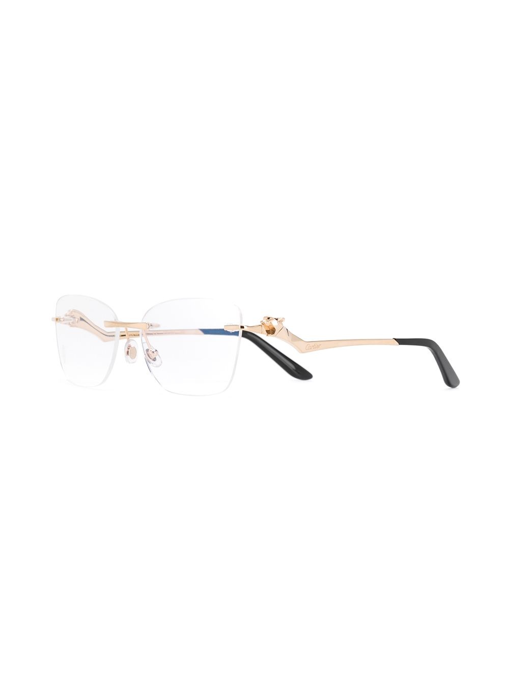 rimless glasses - 2