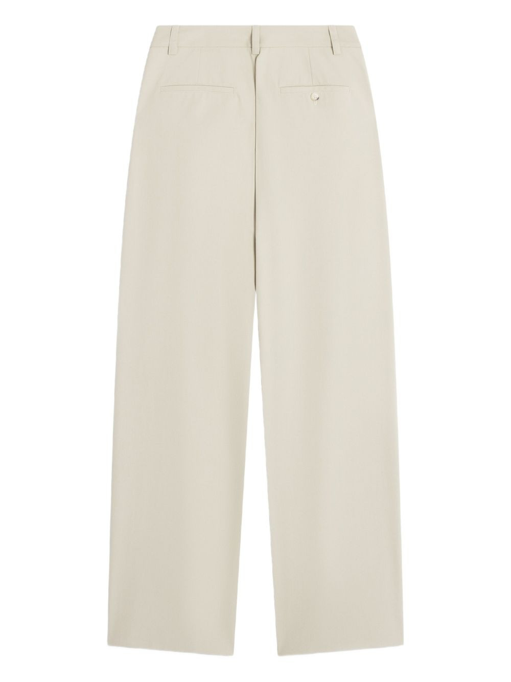 pleated-pocket trousers - 5