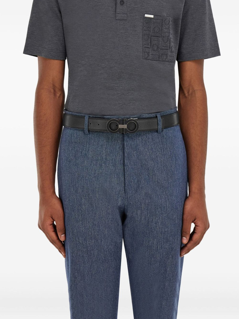 FERRAGAMO reversible gancini buckle belt outlook