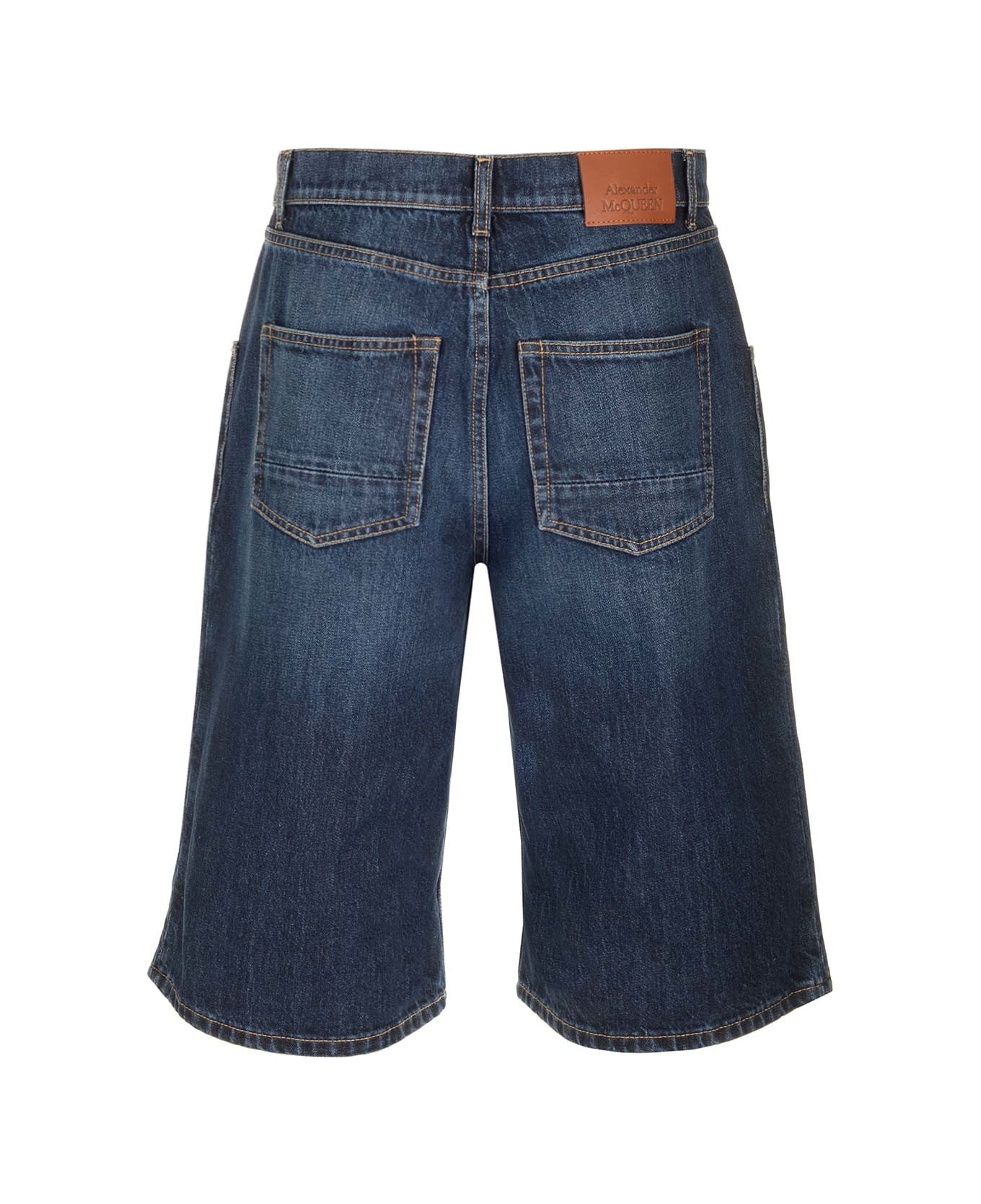 Denim Bermuda Shorts - 2