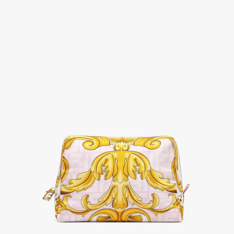 Fendace Multicolor nylon  toiletry case 1