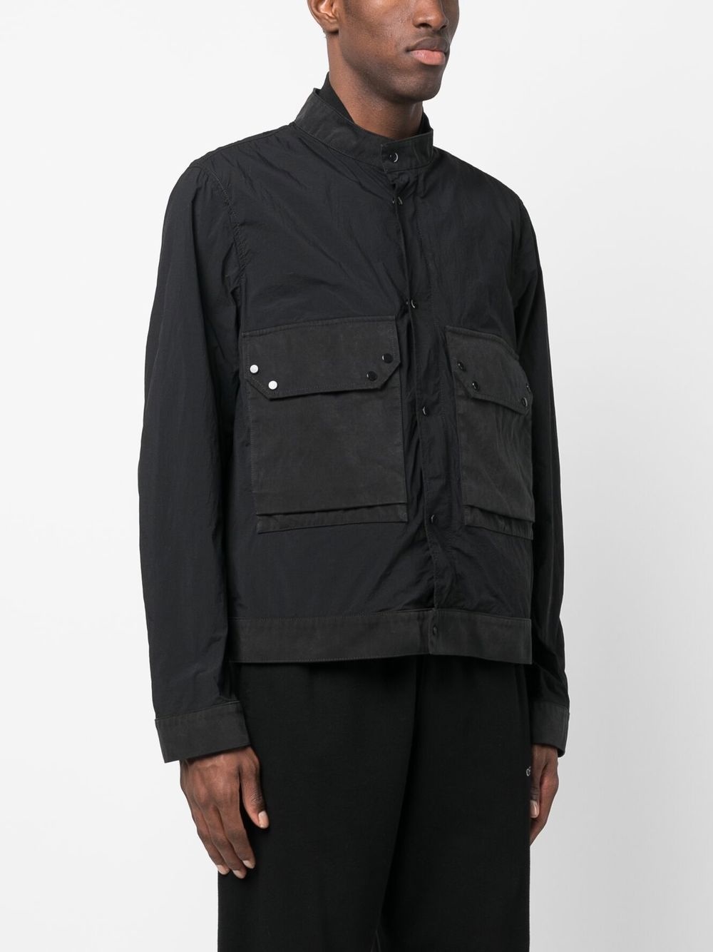 patch-pockets bomber jacket - 3