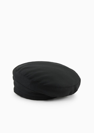 GIORGIO ARMANI Mohair and silk beret outlook