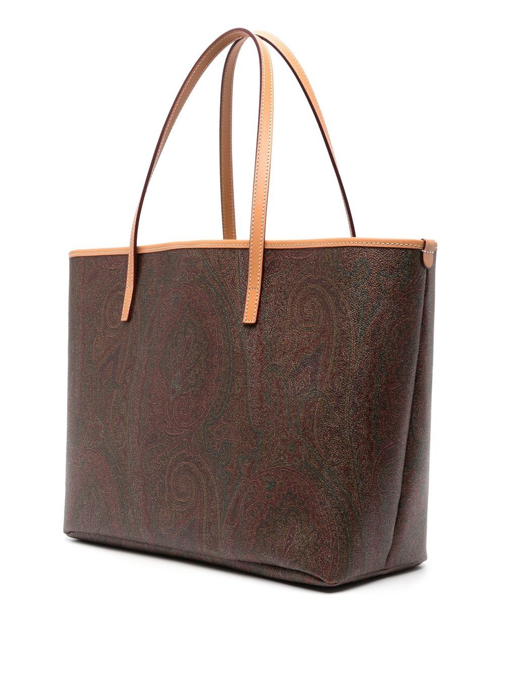 paisley-print tote bag - 3