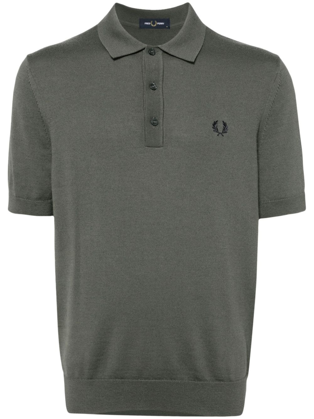 classic knitted polo - 1