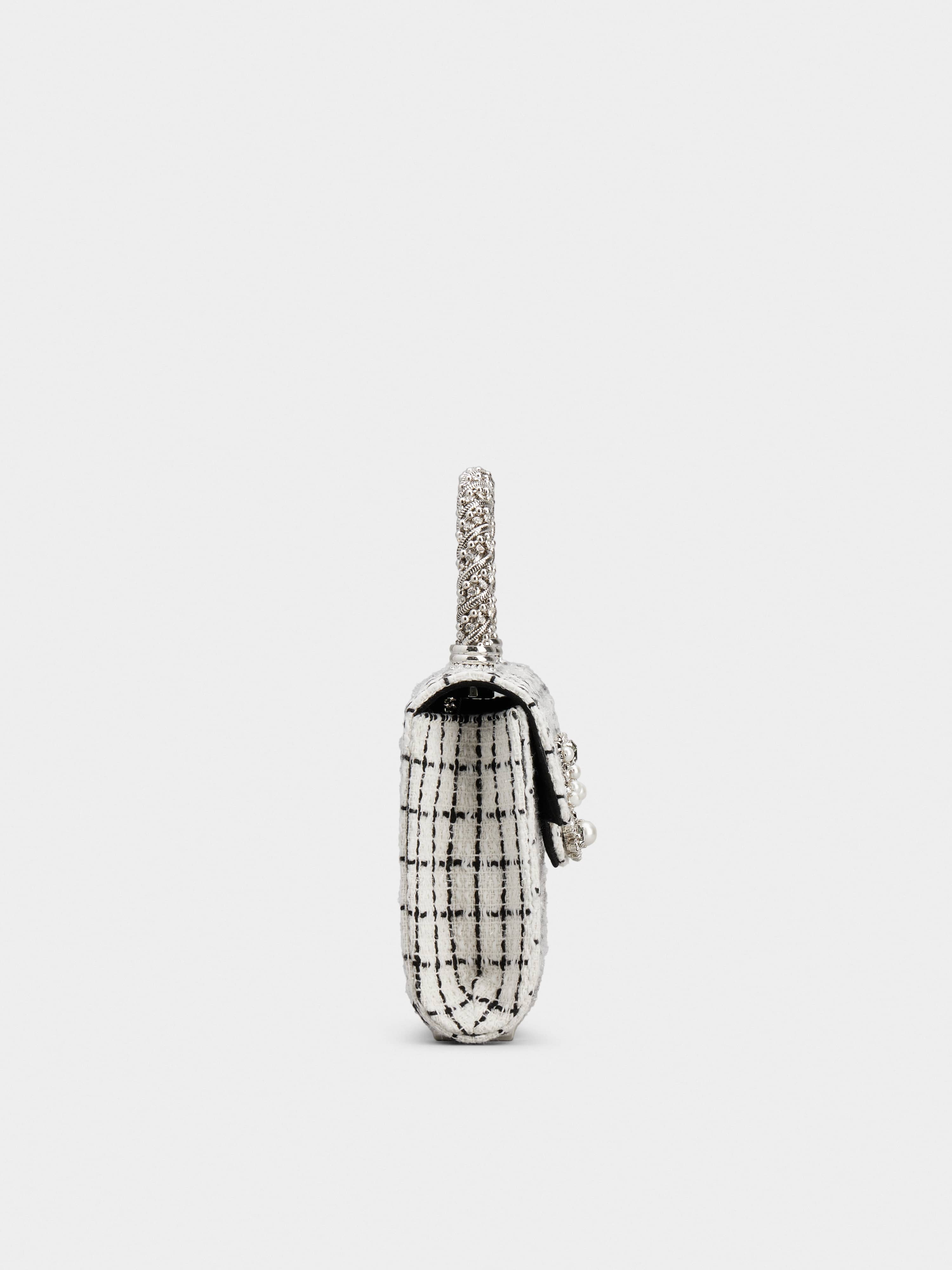 Jewel Efflorescence Mini Bag in tweed - 4