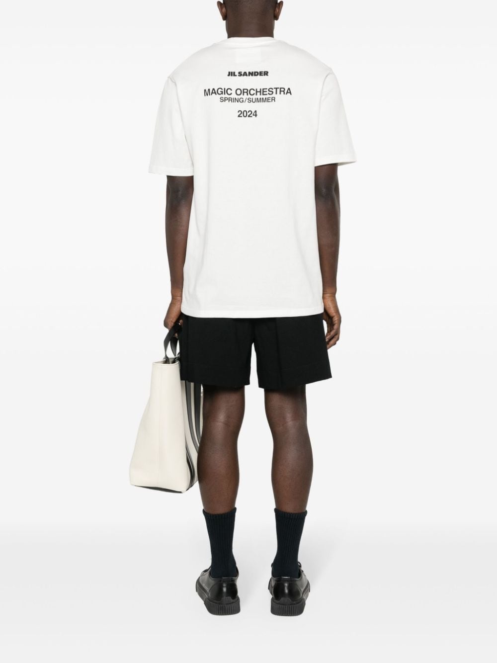 logo-print cotton T-shirt - 2