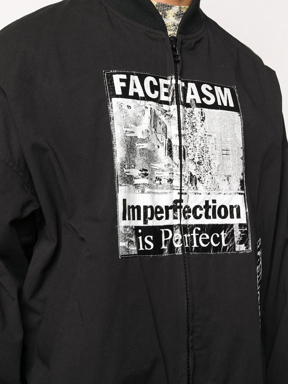 Imperfection print jacket - 5