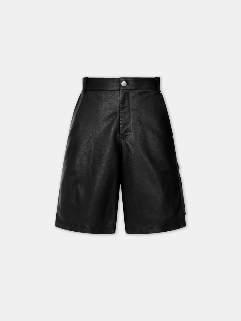 AMIRI MA LEATHER CARPENTER SHORT outlook