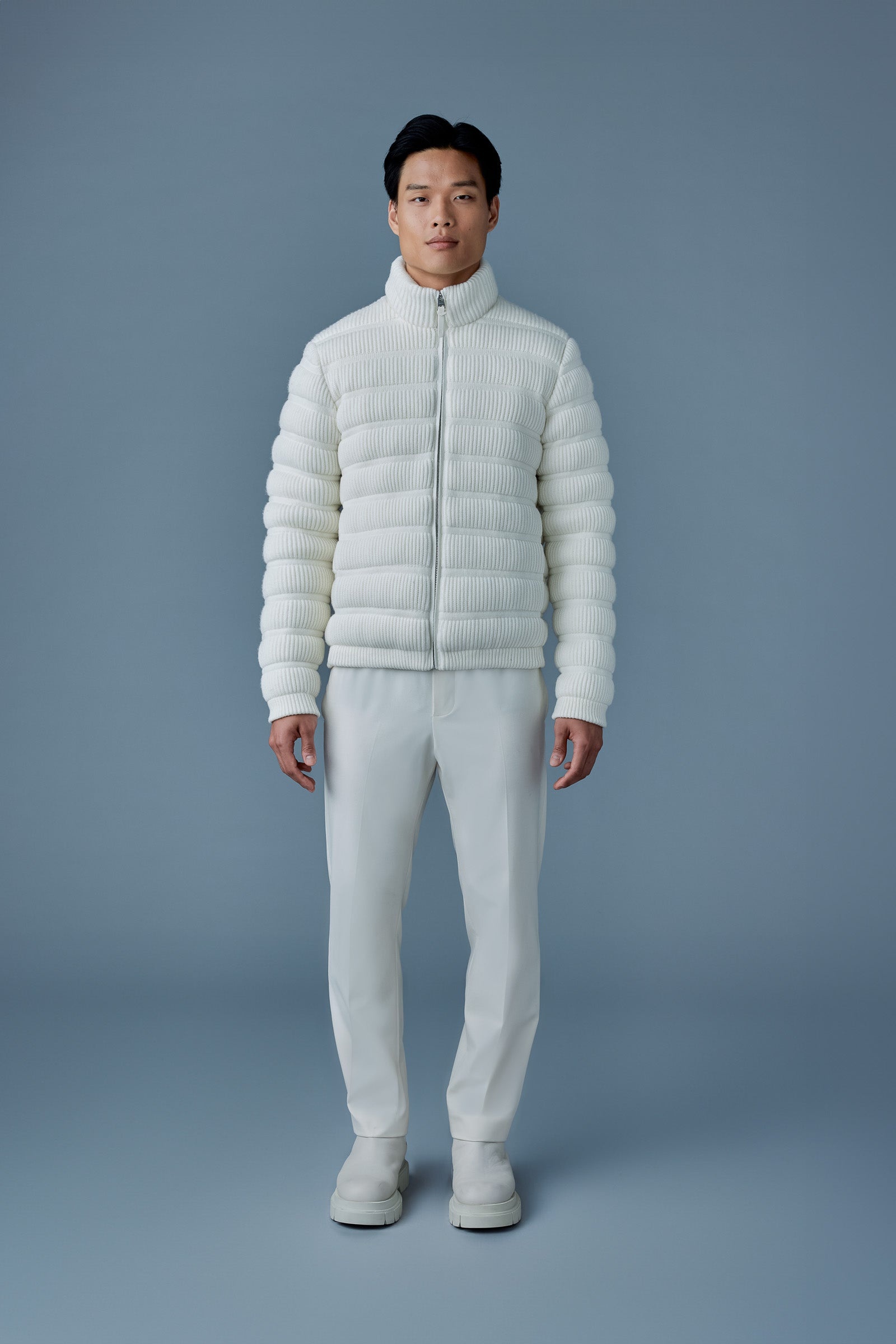CHRISTOPHER Cashmere light down jacket - 2