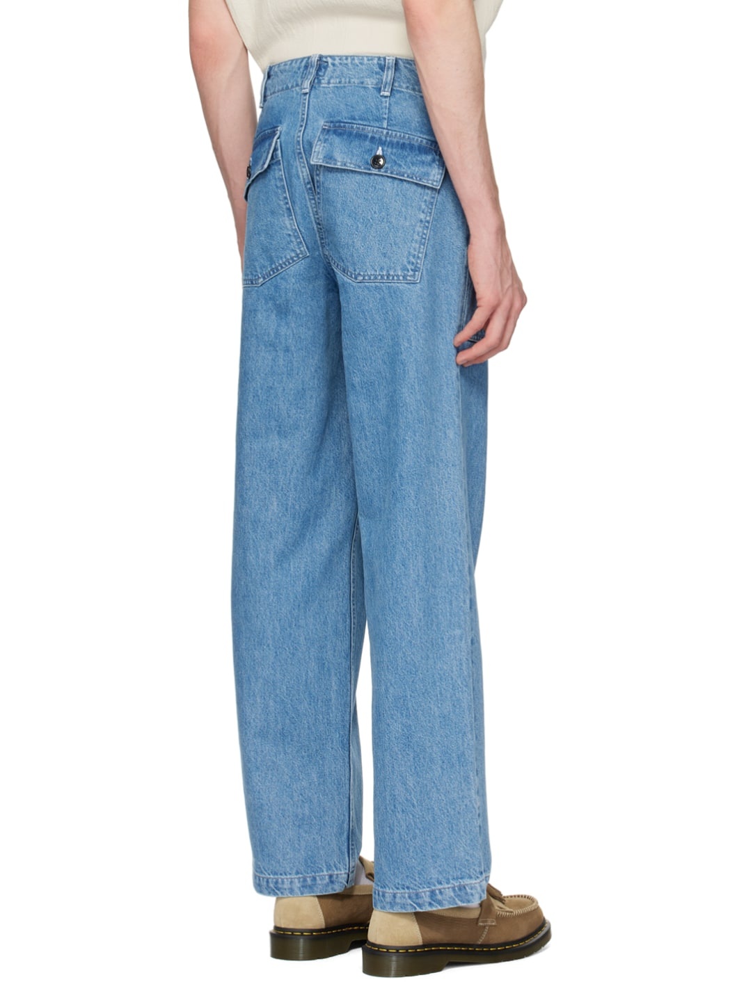 Indigo Fatigue Jeans - 3