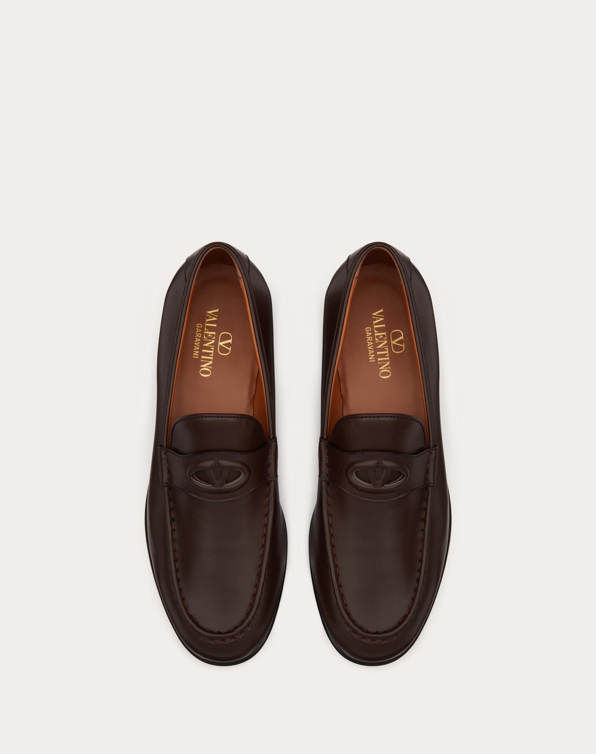 VLOGO THE BOLD EDITION CALFSKIN LEATHER LOAFER - 4