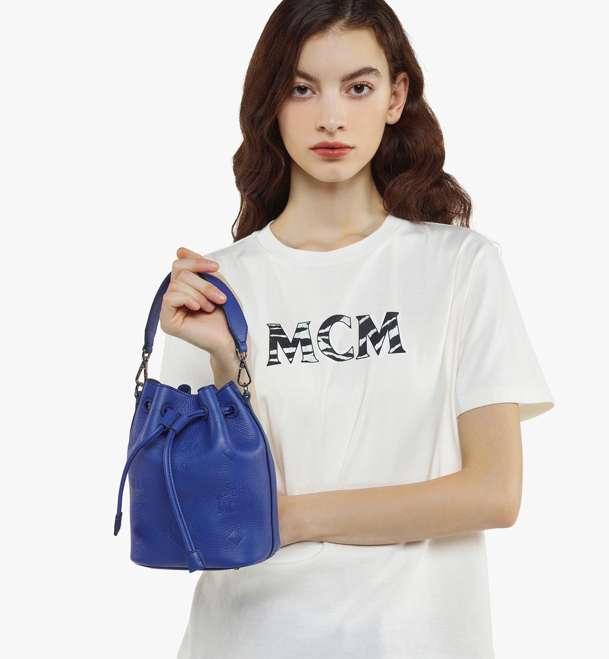 Dessau Drawstring In Embossed Monogram Leather - 6