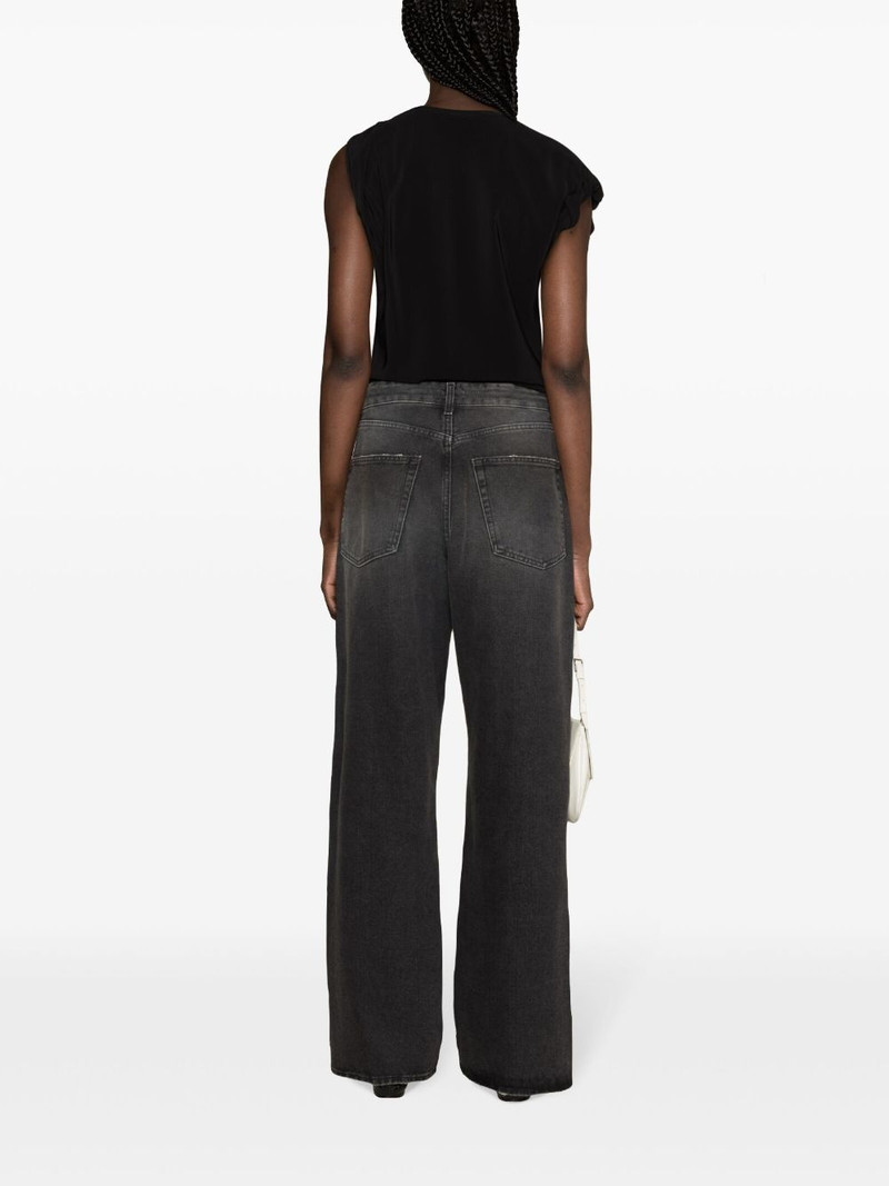 asymmetric crepe blouse 4