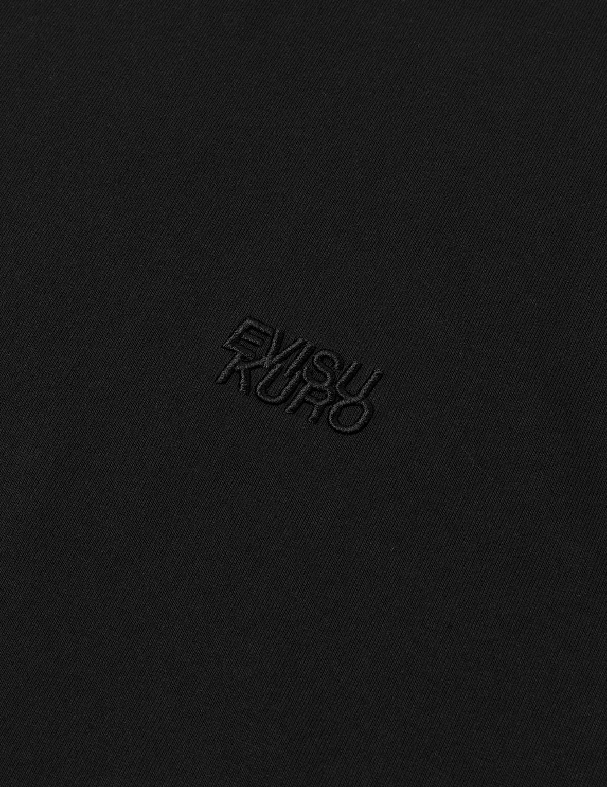 EVISUKURO Flocking and Plastisol Print Regular Fit T-shirt - 8