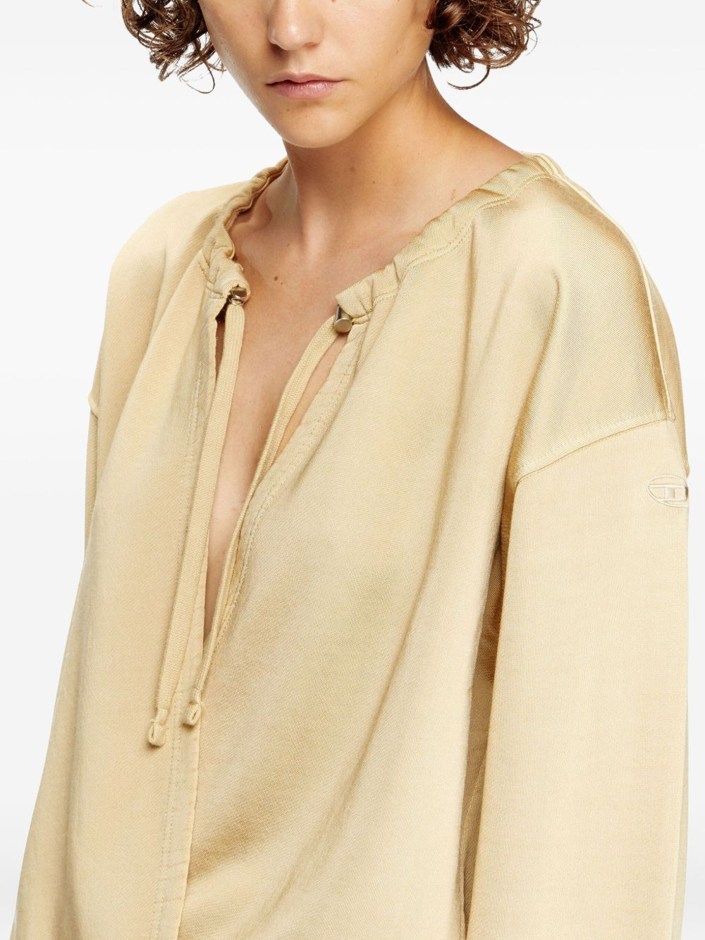 D-Creed drawstring wrap dress - 5