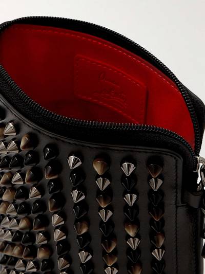 Christian Louboutin Spiked Leather Pouch outlook