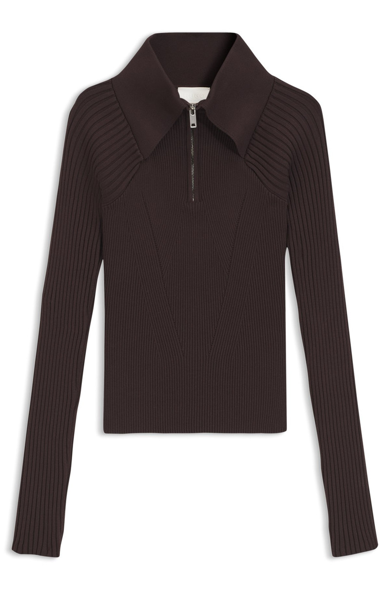 HUGO X ENTIRE STUDIOS ZIPPER-COLLAR SWEATER 1