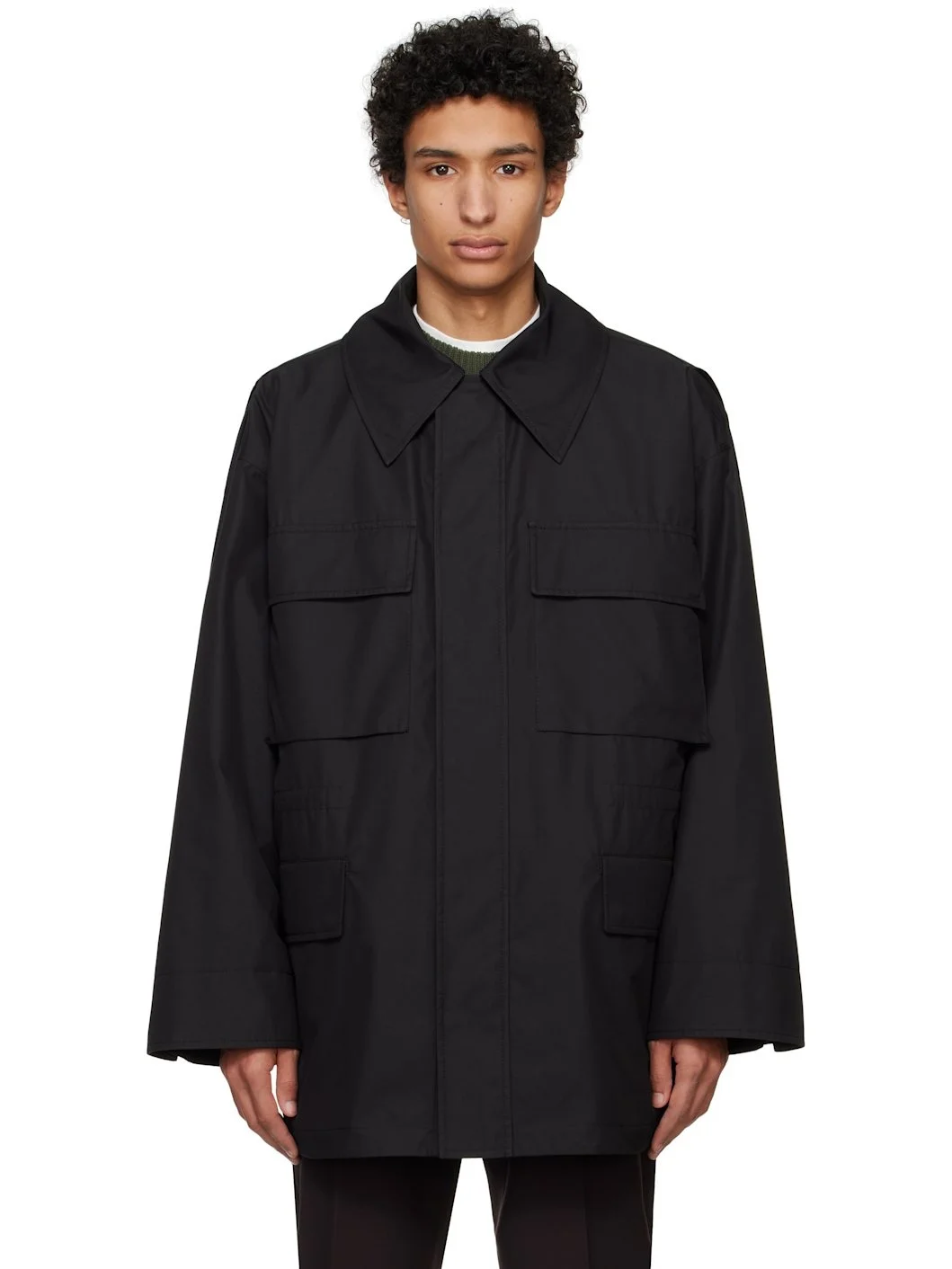 Black Field jacket - 1