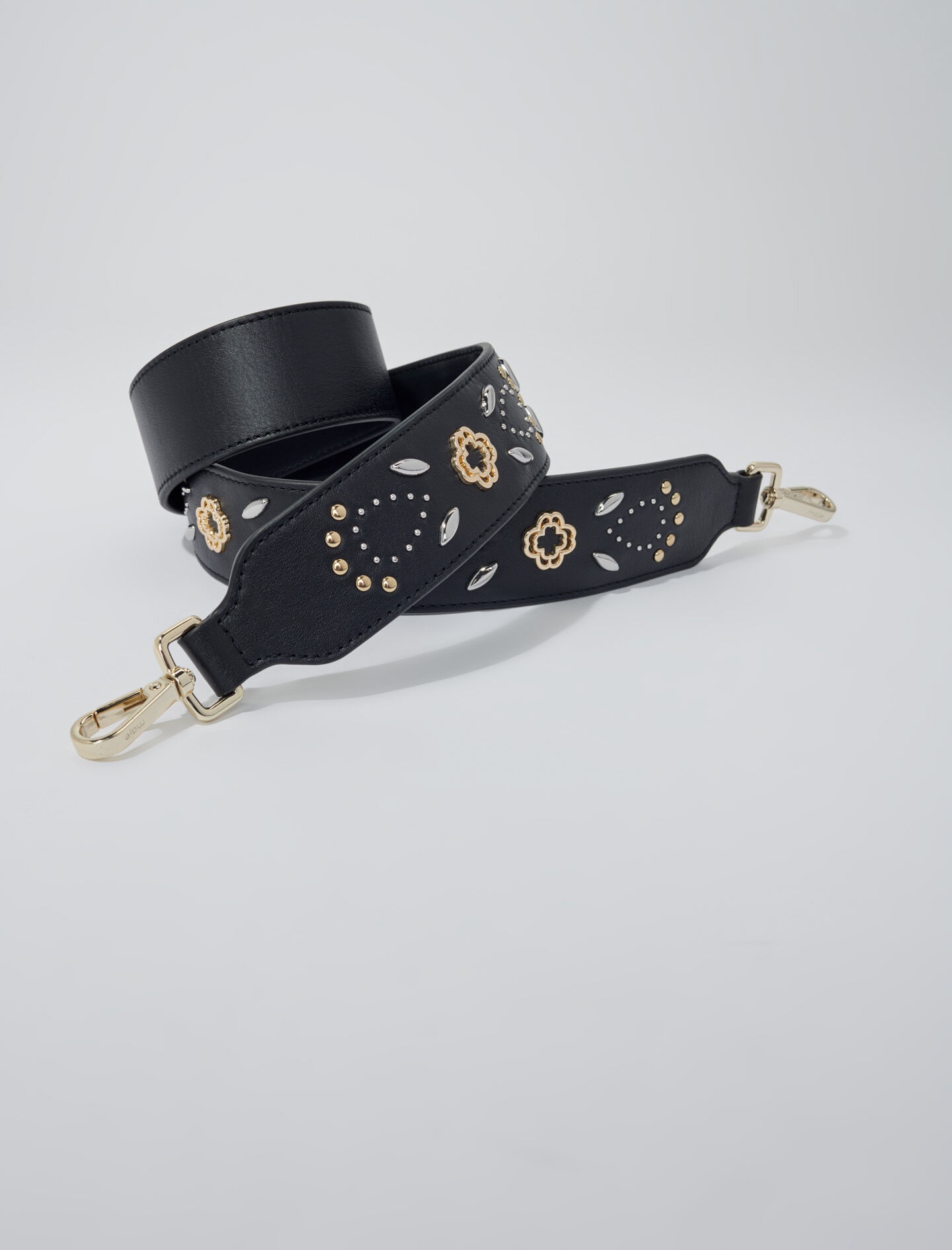 Studded leather strap - 5