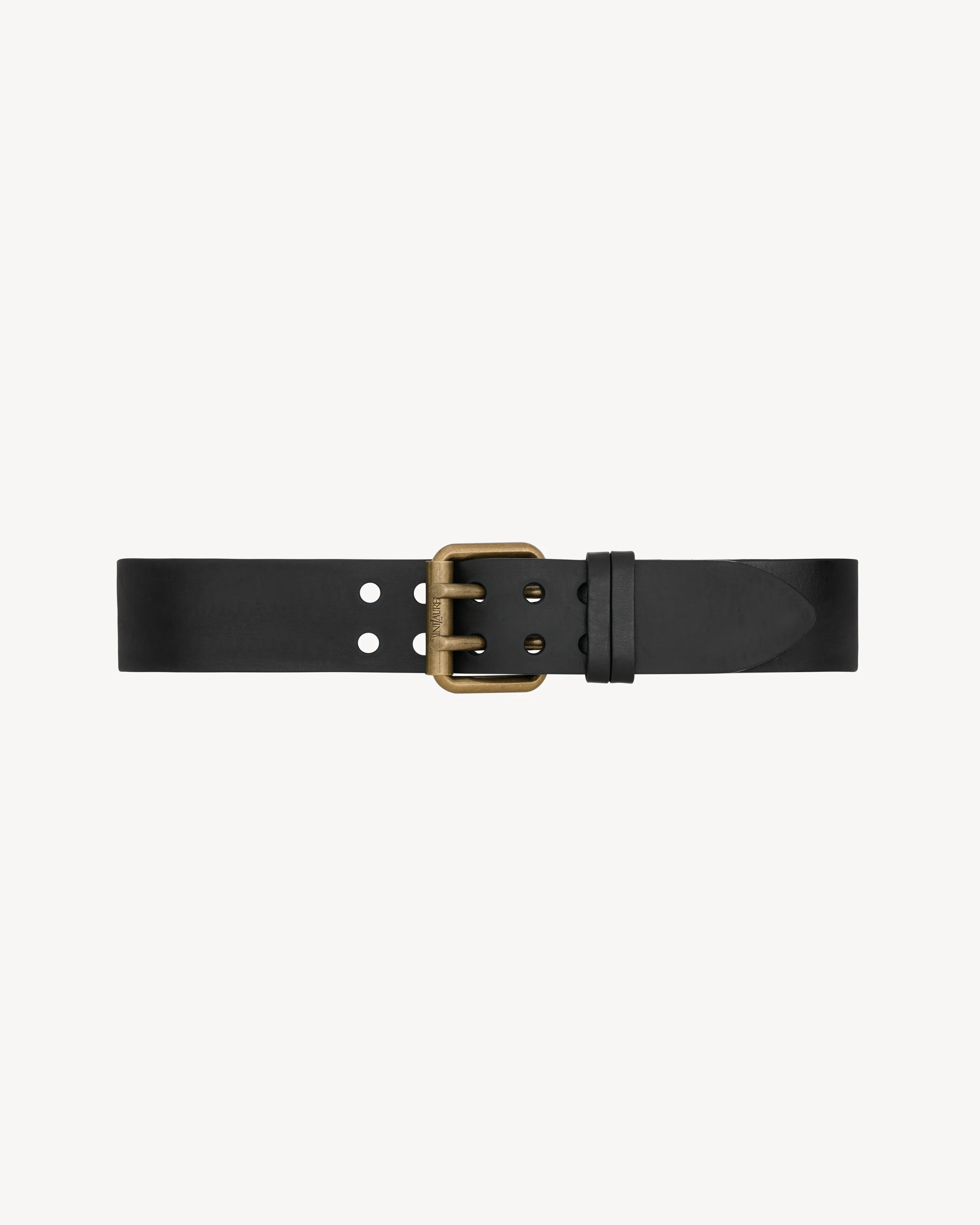 MOTORCYCLE WIDE BELT IN LEATHER - 1