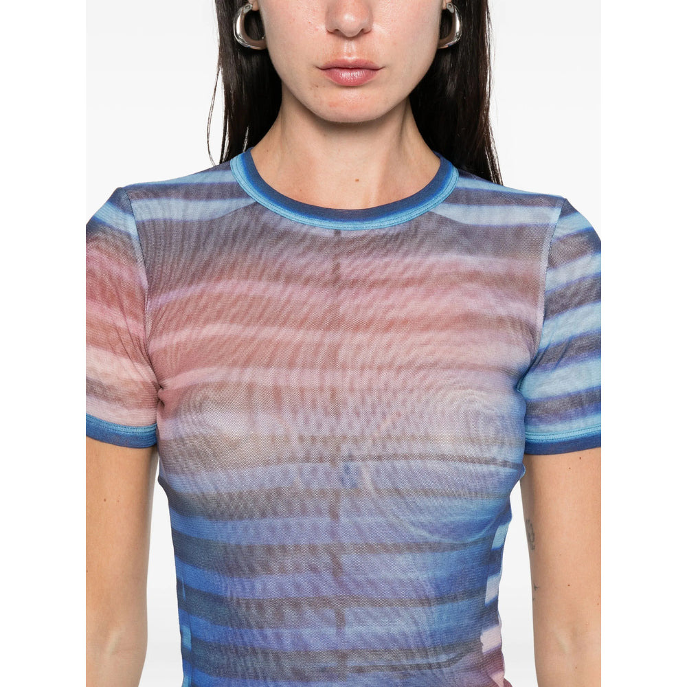 Jean Paul Gaultier Blue Tops - T-Shirts & Jerseys Women - 5
