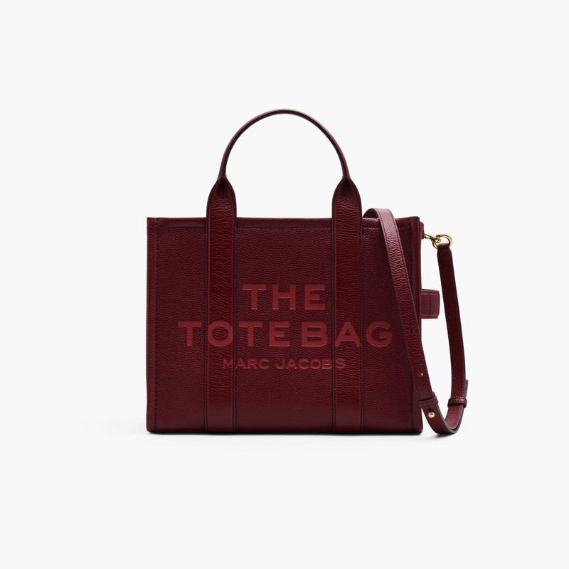THE LEATHER MEDIUM TOTE BAG - 1