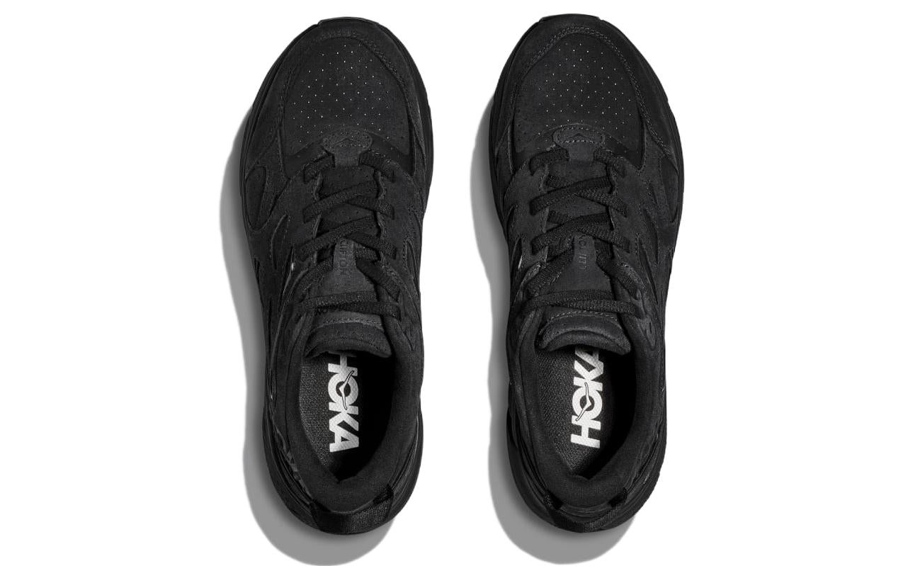 HOKA ONE ONE Clifton L Suede 'Triple Black' 1122571-BBLC - 4