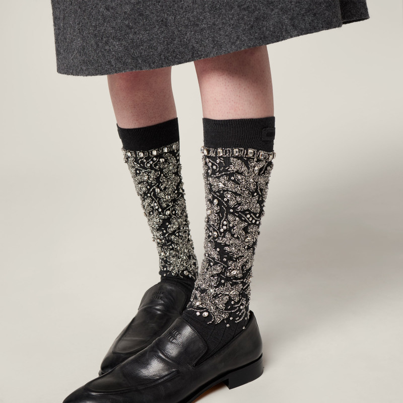 Miu Miu Silk socks outlook