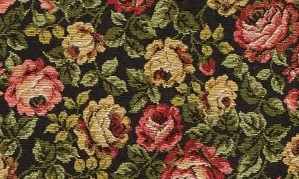 Rose Tapestry Wrap Skirt - 8