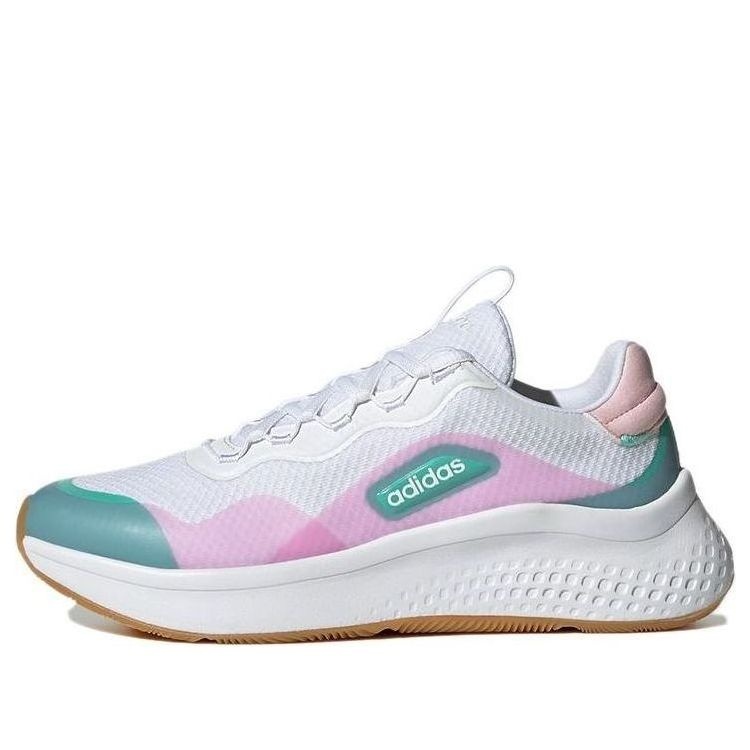 (WMNS) adidas Primrose Sleek 'White Pink Mist' FZ1937 - 1