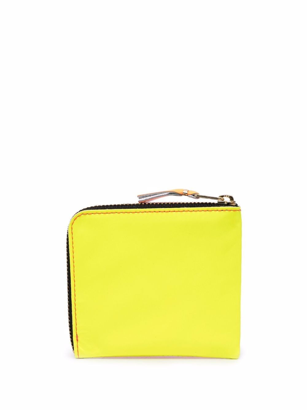 colour-block leather wallet - 2