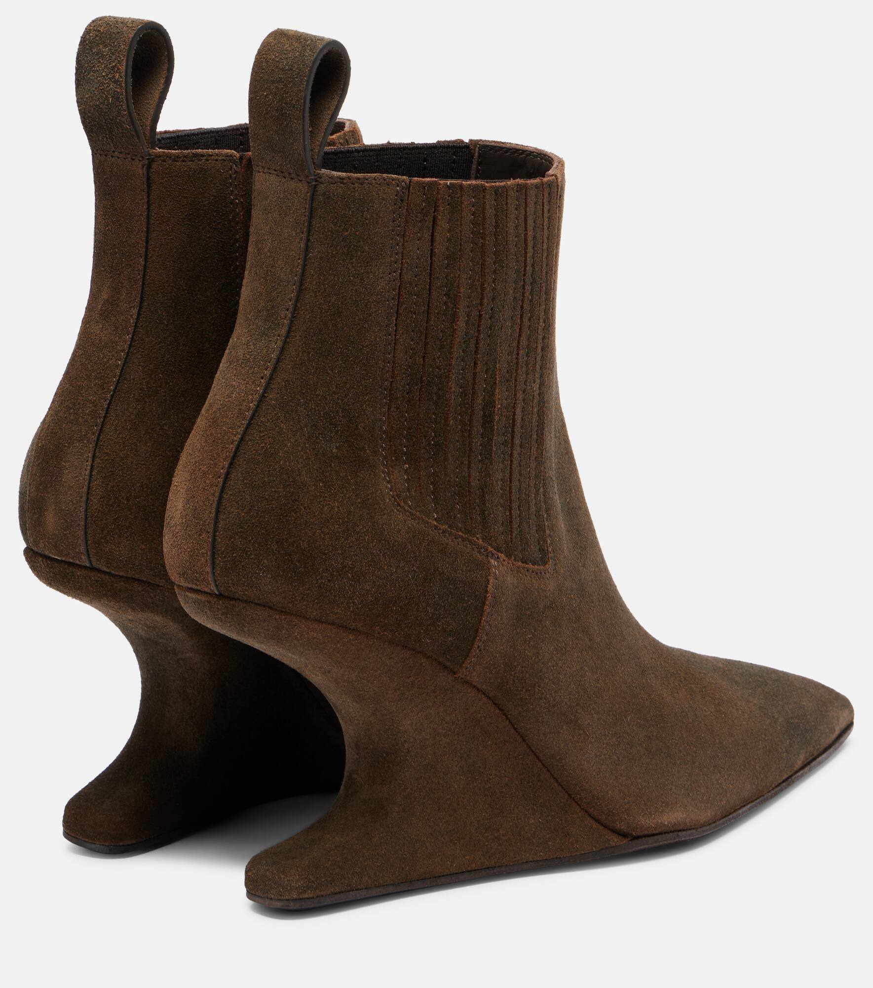 Suede ankle boots - 2