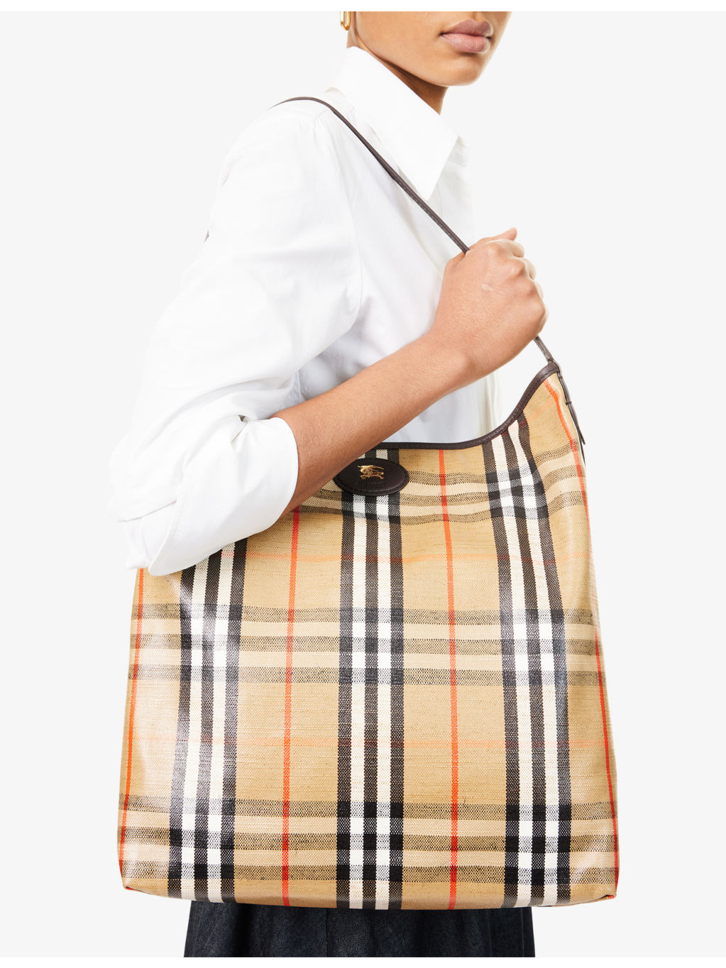 Highlands Waxed-Cotton Blend Shoulder Bag - 2