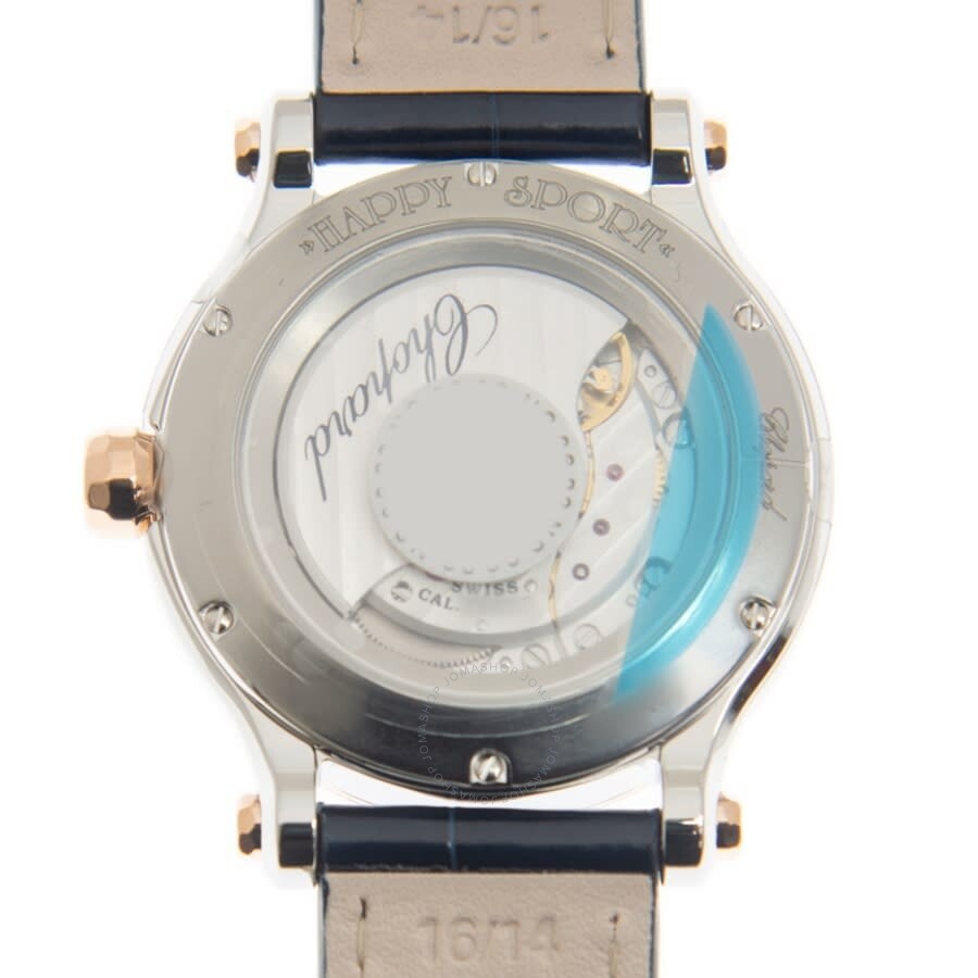 Chopard Happy Sport Automatic Silver Dial Ladies Watch 278608-6001 - 4