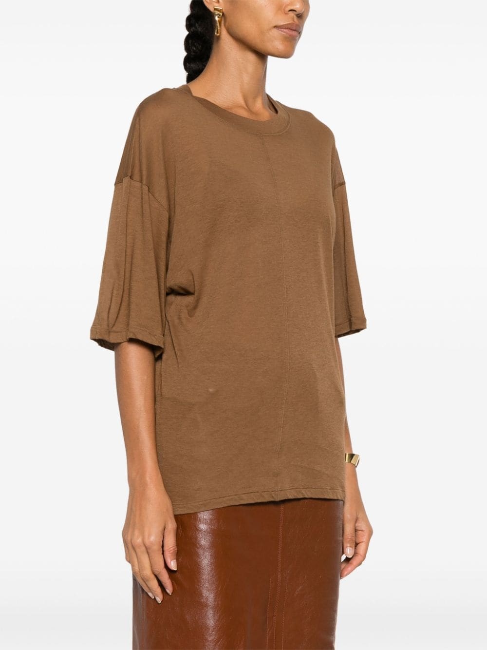 cotton T-shirt - 3