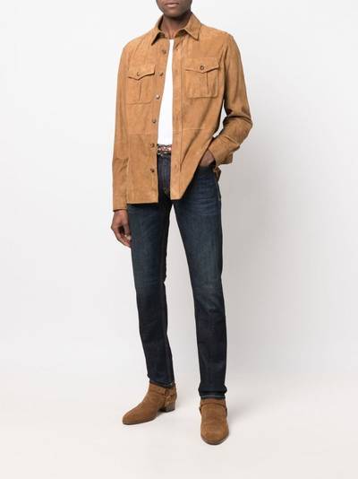 Ralph Lauren mid-rise straight-leg jeans outlook