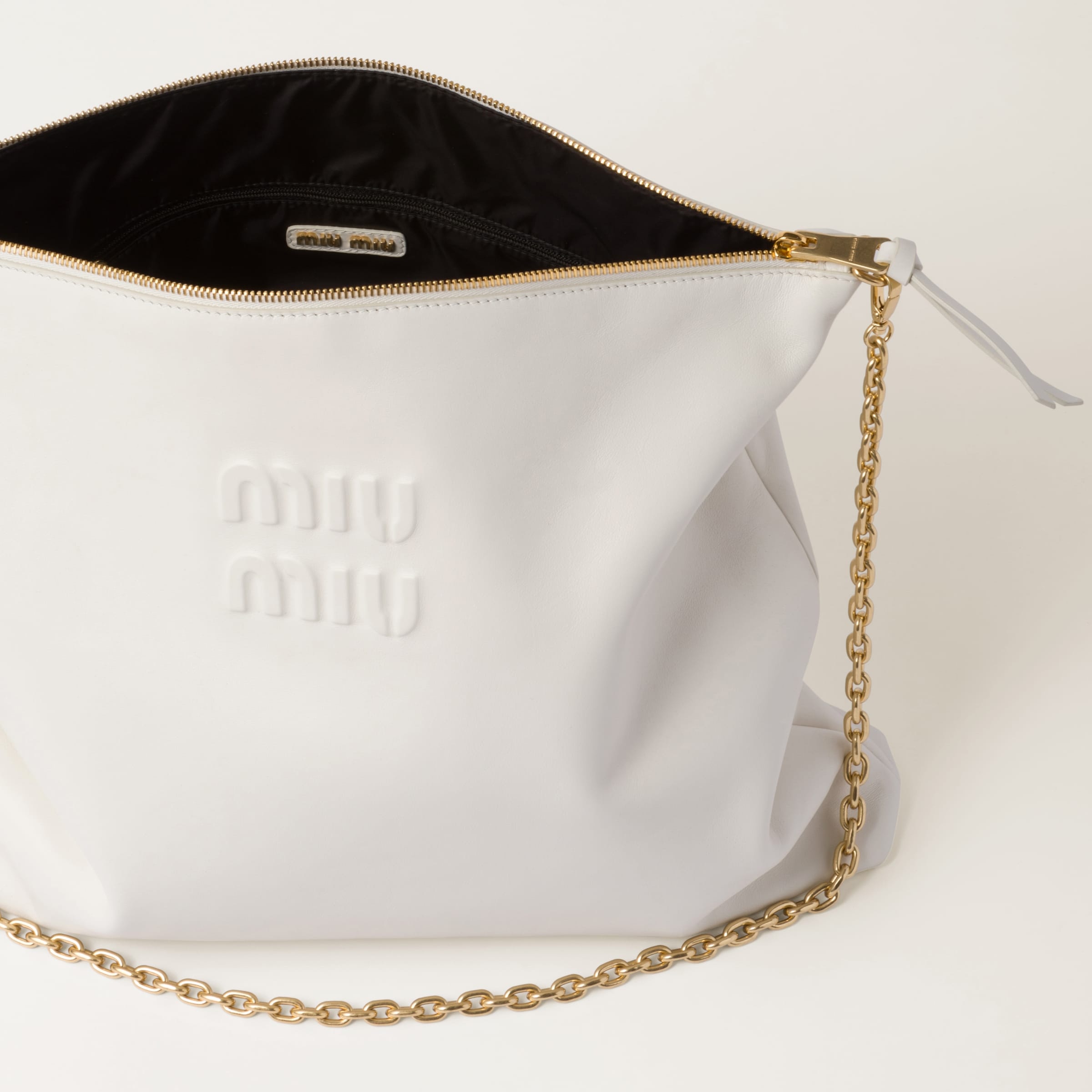 Leather shoulder bag - 5