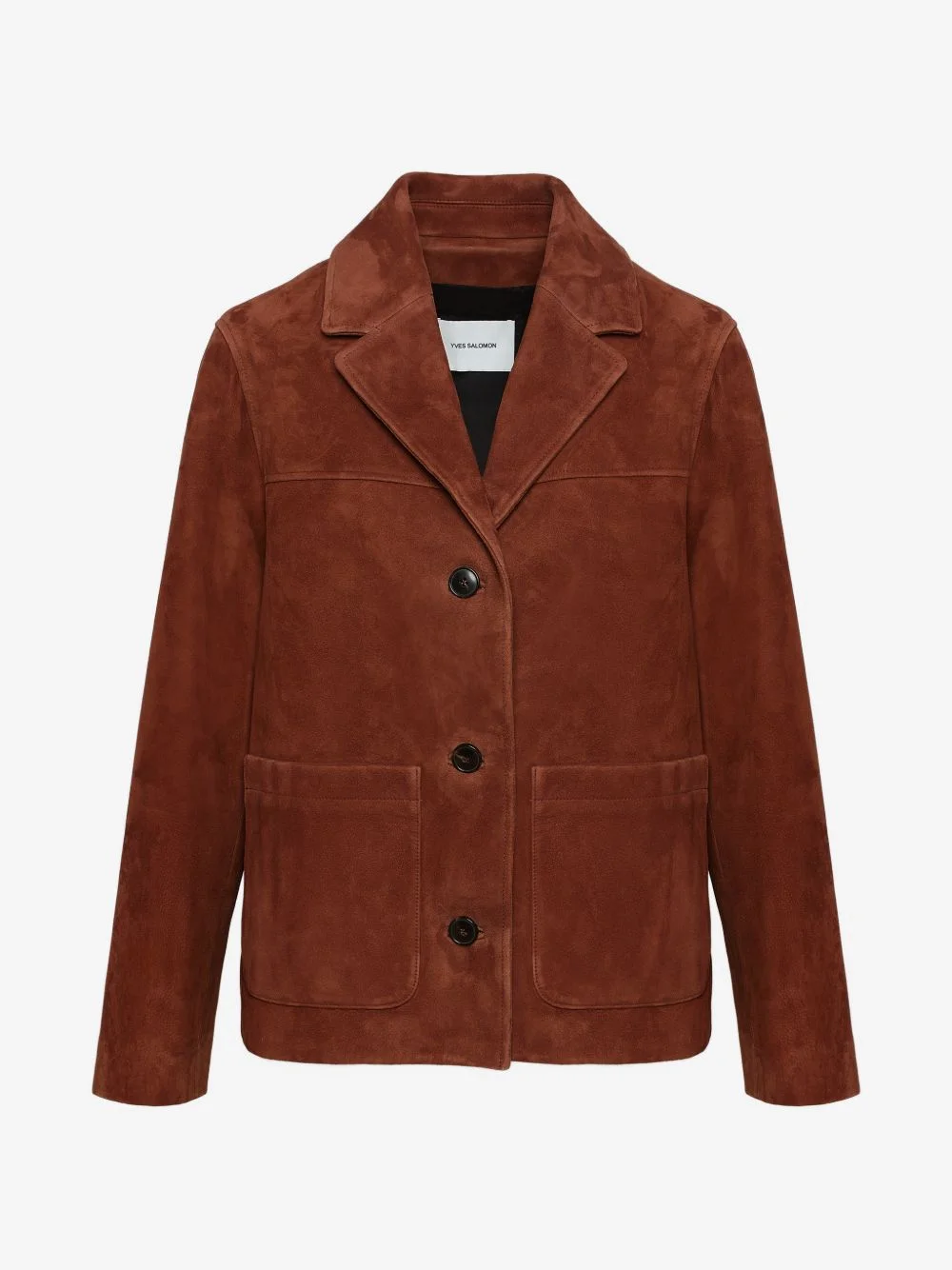 button suede jacket - 1