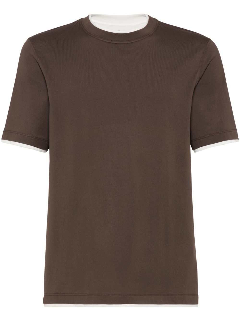 layered T-shirt - 1