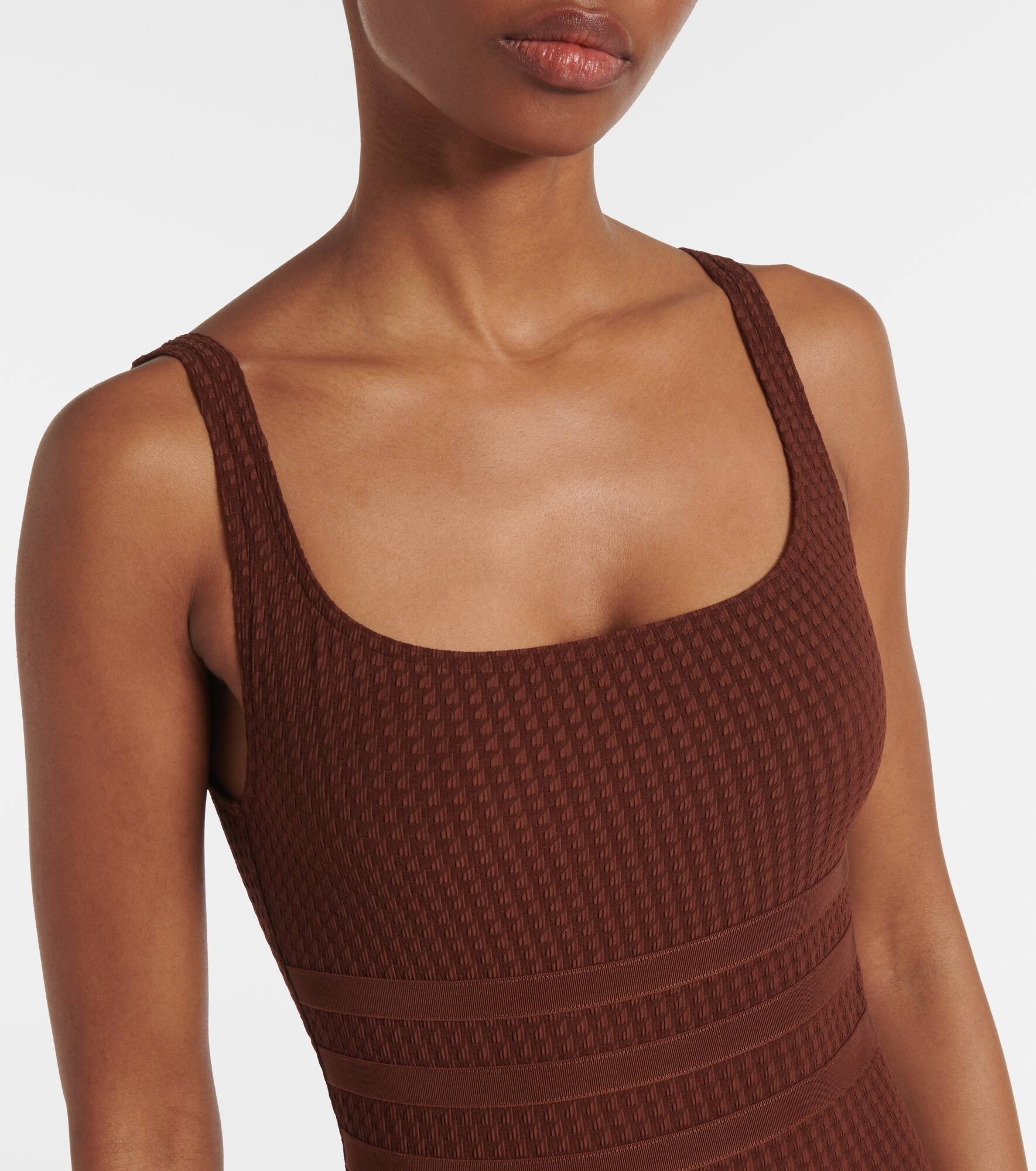 Glory jacquard swimsuit - 4