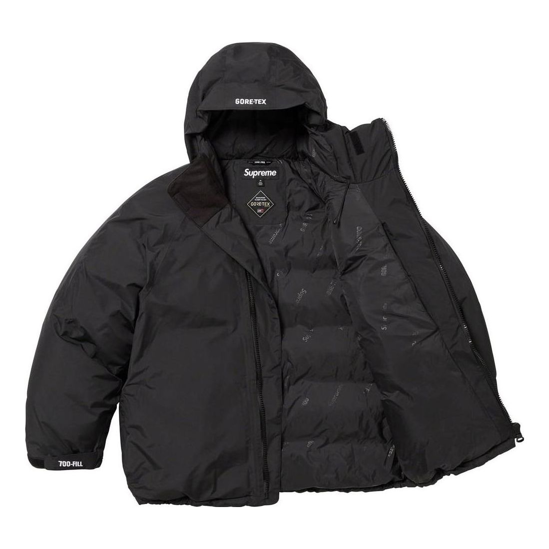 Supreme Supreme GORE-TEX 700-Fill Down Parka 'Black' SUP-FW23-217 |  REVERSIBLE