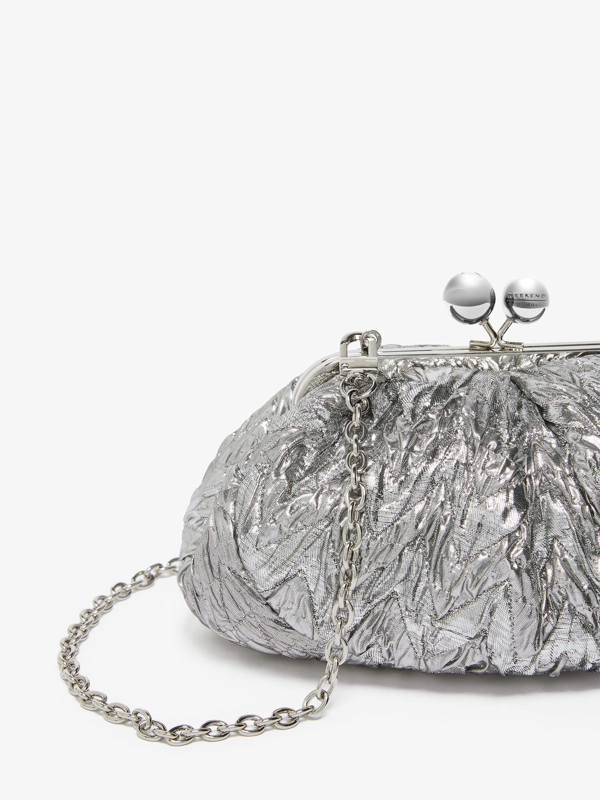 DANZA Small lamé Pasticcino Bag - 6