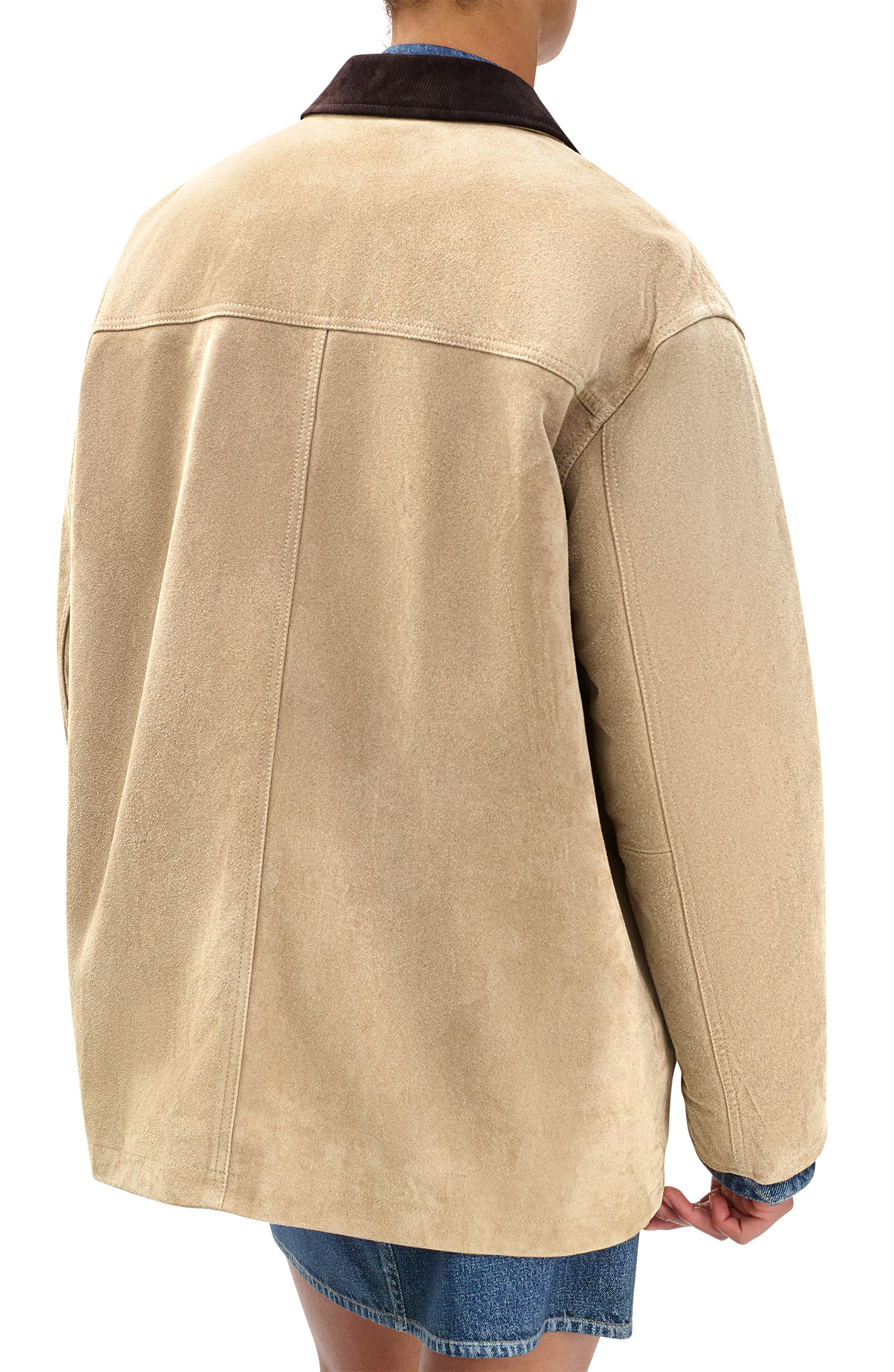 rag & bone Cassidy Suede Jacket in Tan at Nordstrom - 2