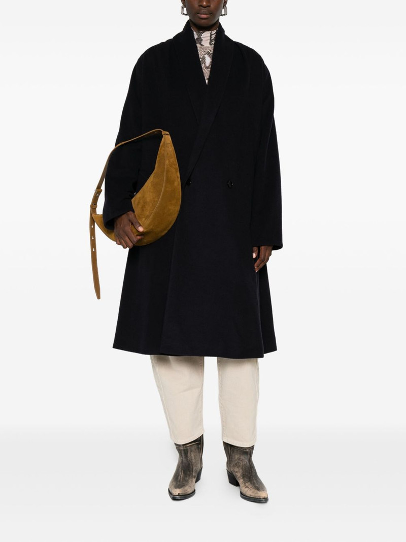 Isabel Marant double-breasted nylon coat outlook