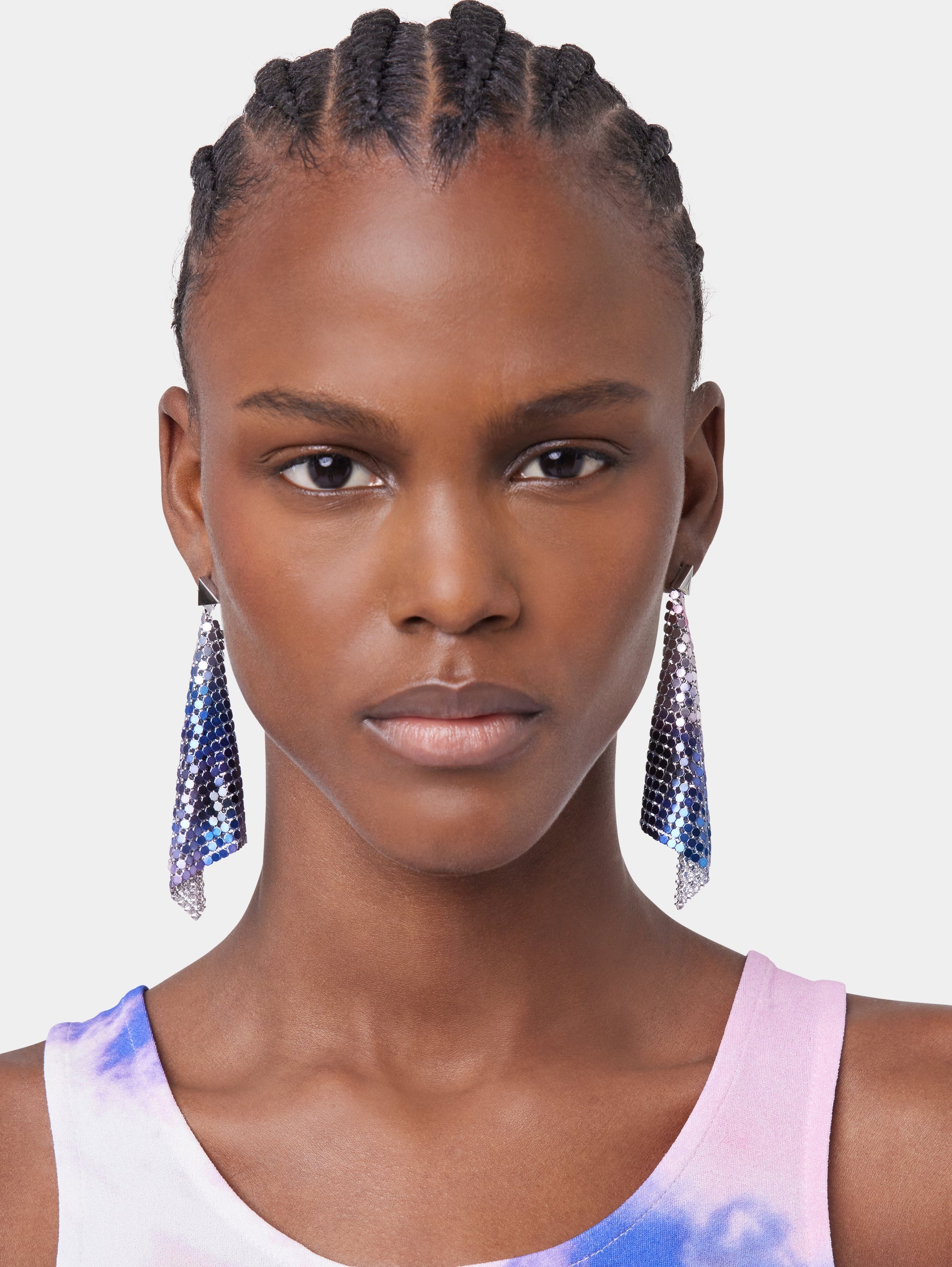 PIXEL FLOW TIE-DYE EARRINGS - 2