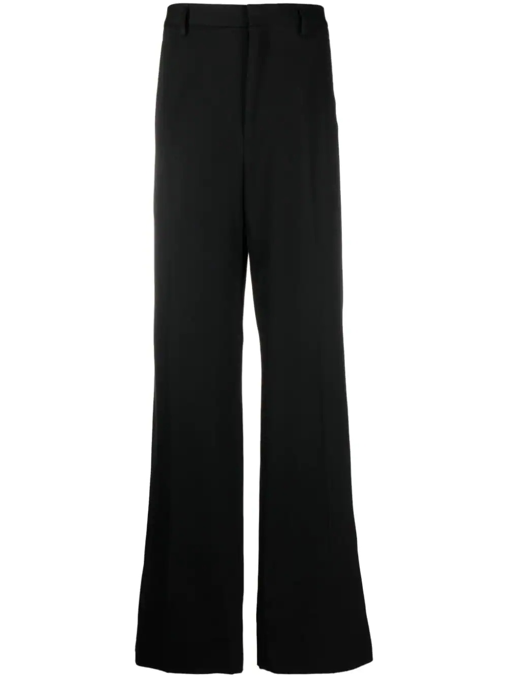 wide-leg wool trousers - 1