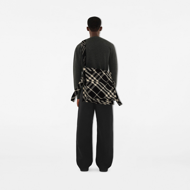 Medium Check Trench Tote 4