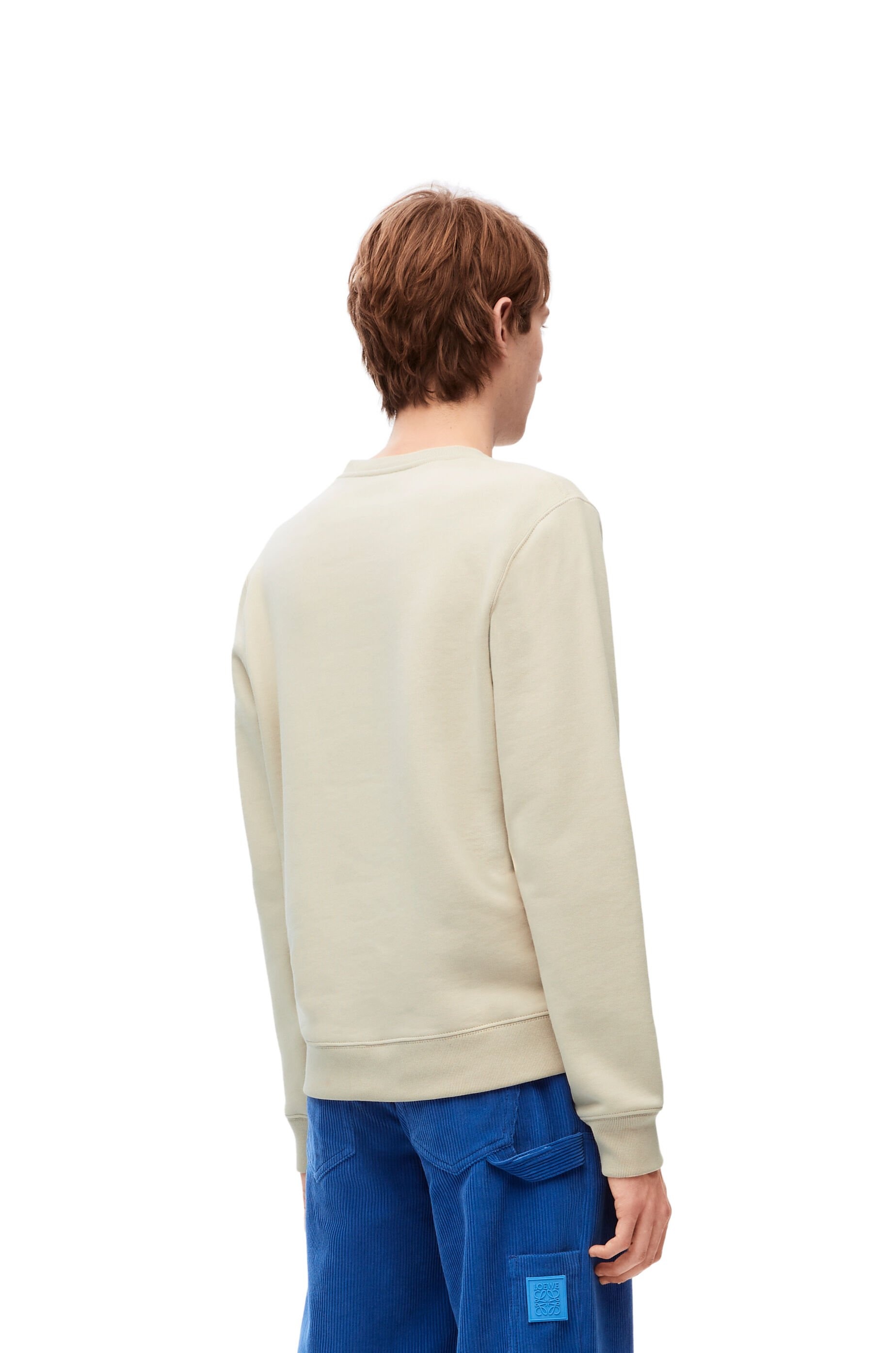 LOEWE Anagram regular fit sweatshirt in cotton - 4